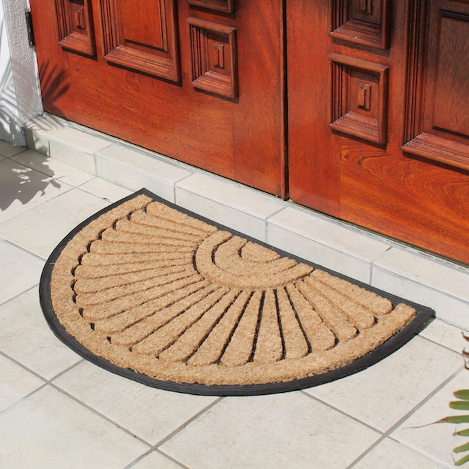 A1 Home Collections LLC Half Round Princess 36 in. x 24 in. Outdoor